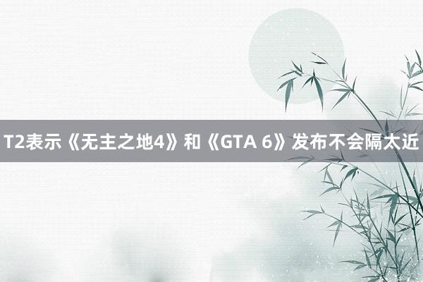 T2表示《无主之地4》和《GTA 6》发布不会隔太近