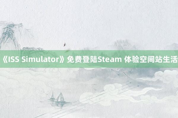 《ISS Simulator》免费登陆Steam 体验空间站生活