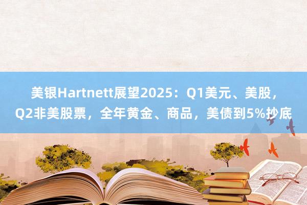 美银Hartnett展望2025：Q1美元、美股，Q2非美股票，全年黄金、商品，美债到5%抄底